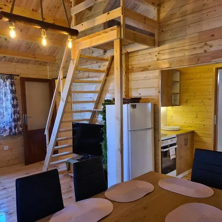 Nyaraló Siedlisko Nr 5a Nad Jeziorem Skarlinskim, Jezioro, Mazury, Letniskowe, Bania *