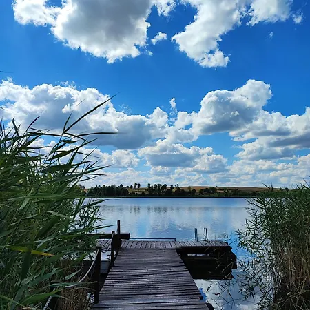Siedlisko Nr 5a Nad Jeziorem Skarlinskim, Jezioro, Mazury, Letniskowe, Bania *