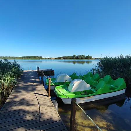 Siedlisko Nr 5a Nad Jeziorem Skarlinskim, Jezioro, Mazury, Letniskowe, Bania Nyaraló *