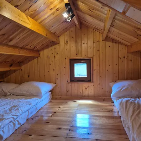 Siedlisko Nr 5a Nad Jeziorem Skarlinskim, Jezioro, Mazury, Letniskowe, Bania Nyaraló Kurzętnik