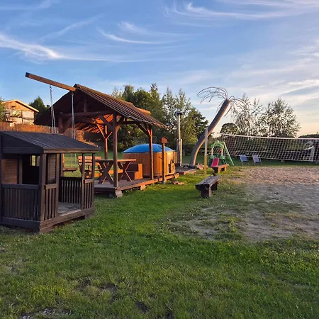 Siedlisko Nr 5a Nad Jeziorem Skarlinskim, Jezioro, Mazury, Letniskowe, Bania Kurzętnik